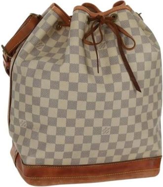 Louis Vuitton Pre-owned Bucket Bags, female, White, Size: ONE SIZE Pre-owned Vintage Bucket Bag