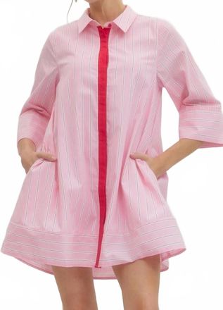 Entro Lovie Dress In Pink