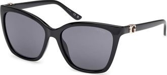 Guess Stijlvol horloge voor dagelijks gebruik - Dames - Zonnebrillen - Zwart - 56 MM - Accessoires