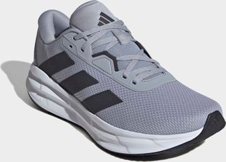 adidas Laufschuh ADIDAS PERFORMANCE GALAXY 7, Herren, Gr. 42,5, grau (halo silber, carbon, core schwarz), Synthetik, Textil, Schuhe Laufschuh