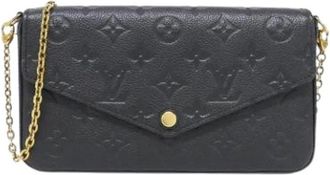 Louis Vuitton Pre-owned Cross Body Bags, female, Black, Size: ONE SIZE Pre-owned Pochette Shoulder Bag