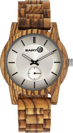 Earth Blue Ridge Quartz Silver Dial Unisex Watch ETHEW5805