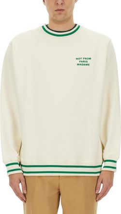 Drôle de Monsieur Slogan Sweatshirt-Uomo