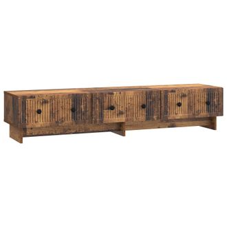 vidaXL Mueble De Tv Con Caj&oacute;n Madera Envejecida 147 X 34,5 X 30 Cm Vidaxl