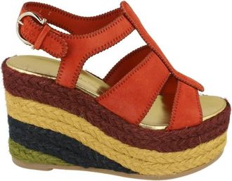 Ferragamo Renee Wedge Espadrilles, Size 6.5 C