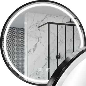 Rea Espejo Led 90cm Mmj Black