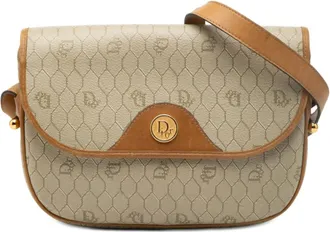Dior Pre-owned Dior Honeycomb Coated Canvas Crossbody Ladies FSVU57NDY2P822ZT