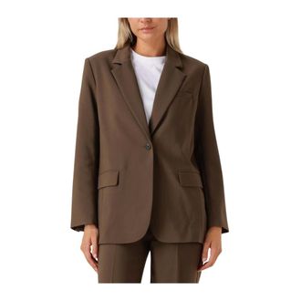 Modstr&ouml;m Jassen, Dames, Bruin, L, Polyester, Gale Blazer