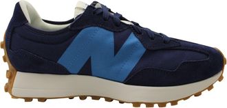 New Balance 327 Sneakers in Lagoon Navy Blue Nylon