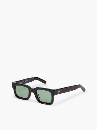 Tommy Hilfiger Logo Rectangular Sunglasses