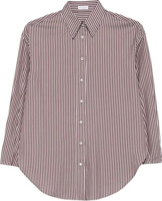 Brunello Cucinelli Striped Long-sleeve Shirt
