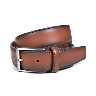 Miguel Bellido Leren Riemen - Heren - Riemen - Bruin - 2XS - Accessoires