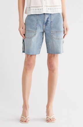 Rails Slater High Waist Denim Shorts in Blueprint at Nordstrom Rack, Size 25