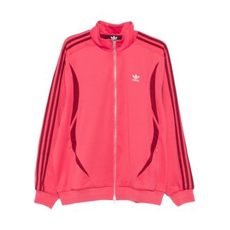 adidas Track Top - Heren - Trainingsjackets - Roze - M - Katoen - Fitness