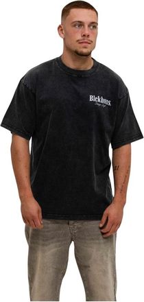 Black Bananas Heren, Tops, Zwart, Maat: M Katoen