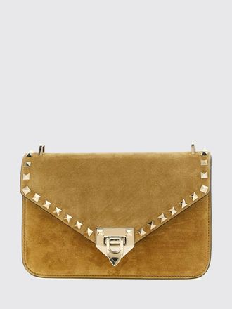 Valentino Garavani Rockstud Suede Mini Crossbody Bag with Studs