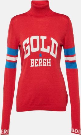 Goldbergh Biscuit logo turtleneck ski top