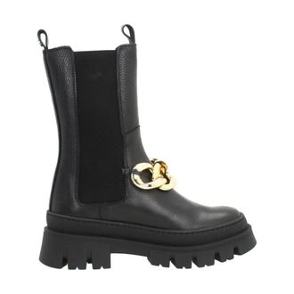 Yellow Klassieke Chelsea-laarzen met zijpanelen - Dames - Schoenen - Zwart - Maat: 38 EU