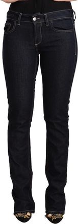 Gianfranco Ferre Cotton Stretch Low Waist Skinny blue Womens Jeans