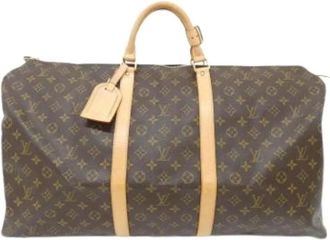 Louis Vuitton Pre-owned Weekend Bags, female, Brown, Size: ONE SIZE Pre-owned Monogram Boston Bag