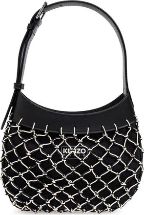Kenzo Borsa tote con strato in rete - Nero