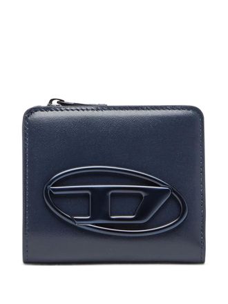 Men's Zip wallet in monogram leather | Diesel