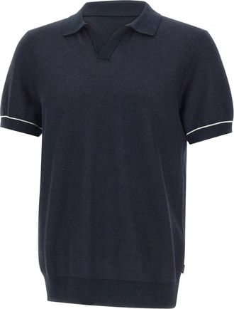 HUGO BOSS Narciso Poloshirt - Heren - Polos - Blauw - 2XL - Katoen - Tops