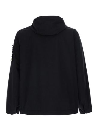 Stone Island Tech Fabric Soft Shell Jacket - Black