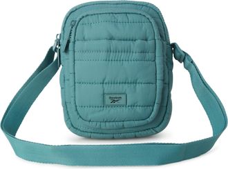 Reebok Womens Crossbody Bags - Lightweight Sling Cell Phone Purse, Quilted Small Crossbody Bags Women, Andrea Green, One Size