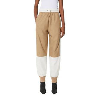 J.W.Anderson Panelled Drawstring Track Pants - Dames - Broeken - Veelkleurig - Maat: M Wol
