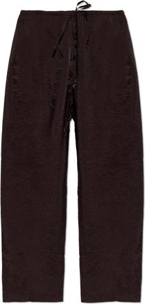 STUDIO NICHOLSON Hera Broeken - Dames - Wijde Broeken - Bruin - XS - Broeken