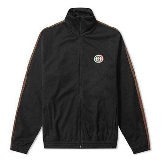 Gucci Mesh Oversize Jacket With Patch Black/Multicolor 599359-XJB1N-1082