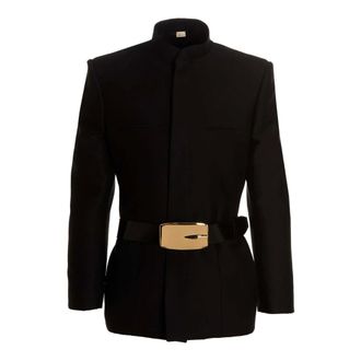 Gucci Blazers, male, Black, Size: 2XL Stylish Jacket for Men and Women