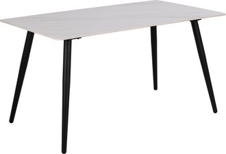 Furniture To Go Wicklow Ceramic Dining Table in White