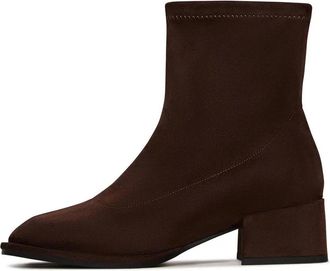 Cesare Gaspari Enkellaarzen Aquila - Bruin - Dames - Enkellaarsjes - Bruin - 39 EU - Leer - Schoenen