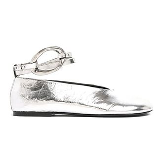 Jil Sander Ballerinas, female, Gray, Size: 11 US Sandali