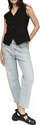 Citizens Of Humanity Jazmin Vest Top In Black