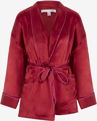 Skin Kurzer Bademantel aus Seide Joy