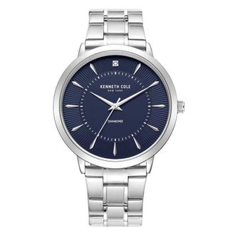 Kenneth Cole Diamond Quartz Blue Dial Mens Watch KCWGG2653011