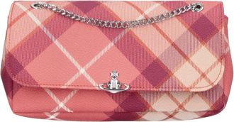 Vivienne Westwood Pink Hazel Medium Eco-Leather Shoulder Bag