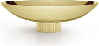 ANNA new york Striations Fruit Bowl in Gold at Nordstrom