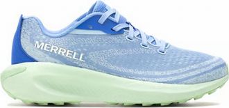 Merrell Womens Morphlite Road-To-Trail Running Shoe In Cornflower/pear