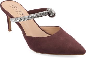 Journee Collection Women & apos;s Lunna Medium and Wide Width Evening Pumps