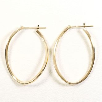 C&A Unbranded (10K) Hoop Earrings (Pre-Owned)