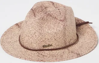 Borsalino Cappello Borsalino in rafia con fettuccia