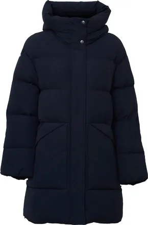 Woolrich Matt Stretch Nylon Chevron Quilted Duck Down Parka