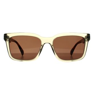 Ted Baker Square Heren Kristal Grijs Bruin TB1696 George
