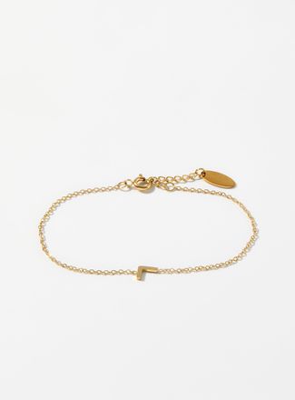 Simons Womens Alphabet character chain bracelet
