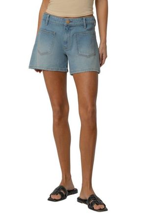 Kut from the Kloth Jane Patch Pocket Denim Shorts in Restore at Nordstrom, Size 12