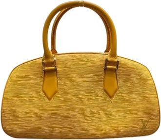 Louis Vuitton Pre-owned Handbags, female, Yellow, Size: ONE SIZE Pre-owned Jasmine Epi Handbag